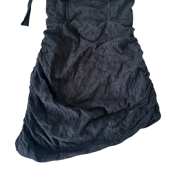 Revolve Lioness Senorita Eyelet Mini Dress in Black - Picture 6 of 12